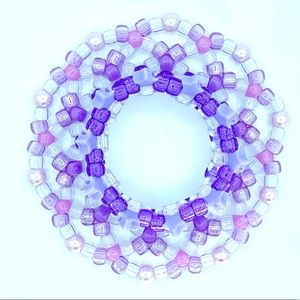 💜 “Lilac Dreams” Half Kandi Cuff